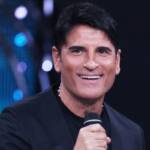 Sal Da Vinci alla finale di Sanremo Giovani presso il Palafiori.
