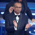 Carlo Conti prende parte alla 76ª edizione del Festival di Sanremo 2026 al Teatro Ariston