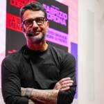 Fabrizio Corona partecipa alla presentazione dei libri "La grande menzogna" e "Il vero grande amore di Fedez"