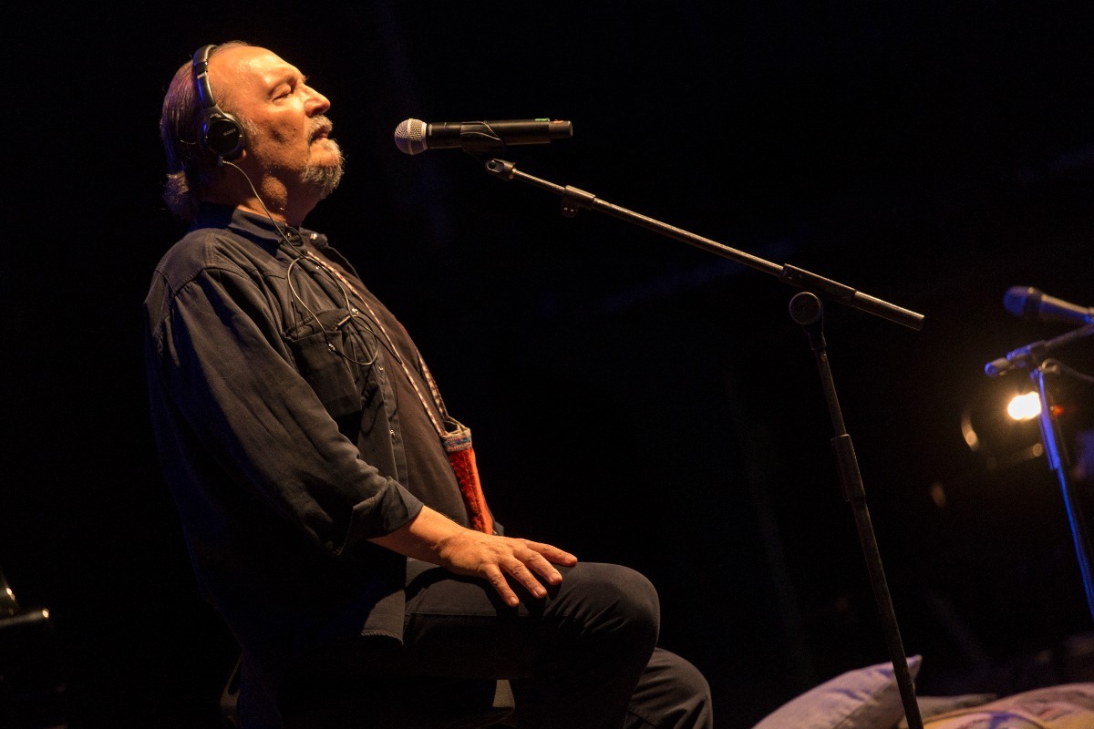 Juri Camisasca si esibisce sul palco di Noches del Botanico, 18 Luglio 2017, Madrid, Spagna. (Photo by Angel Manzano/Getty Images)