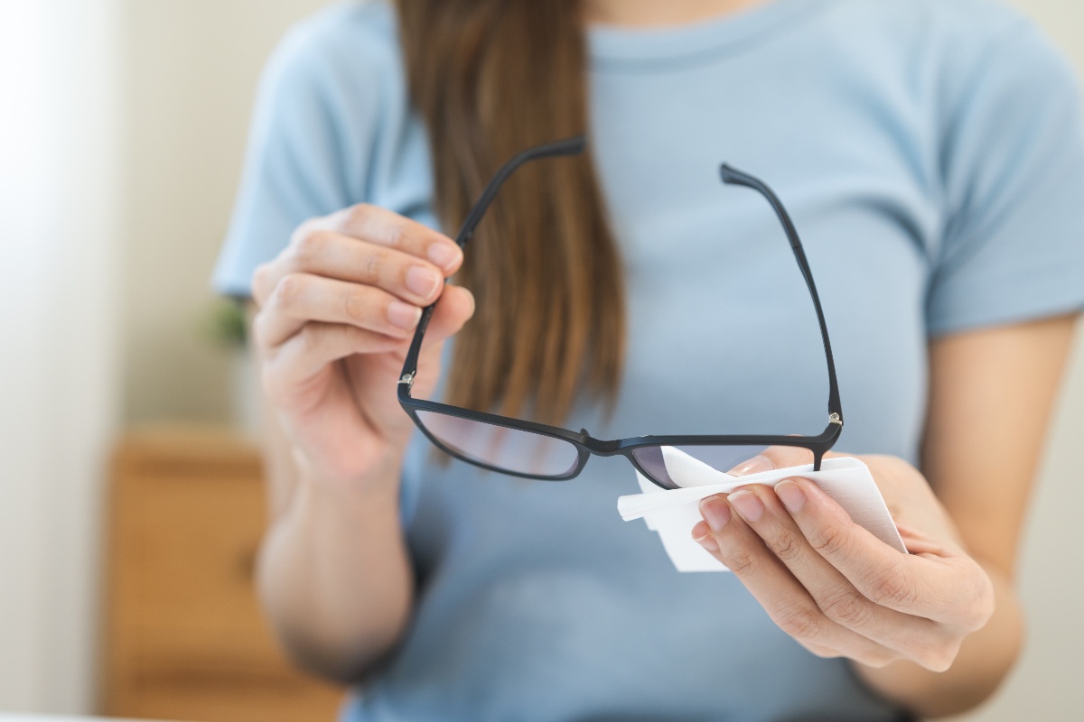 Occhiali sempre sporchi: i trucchi della nonna che li fa tornare brillanti in pochi secondi