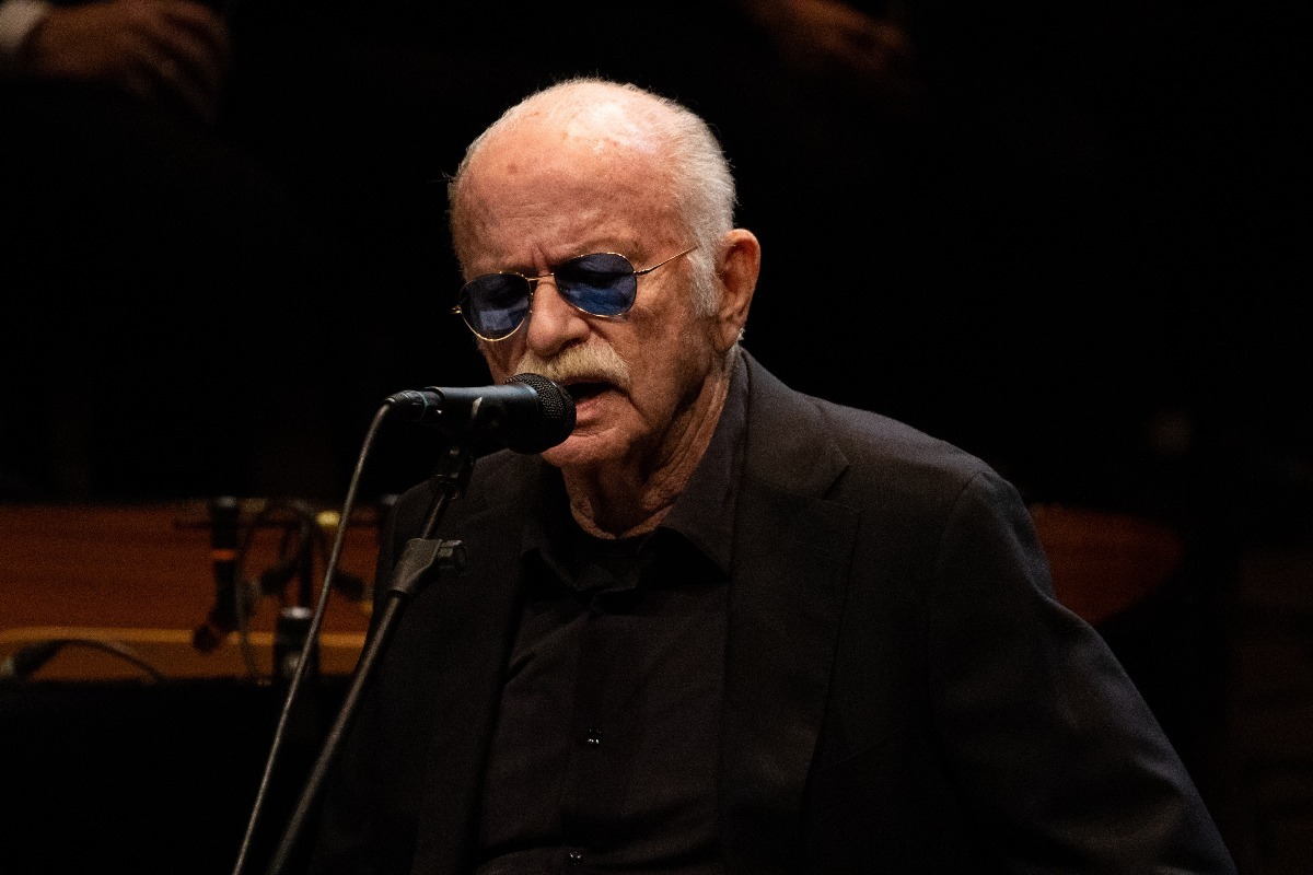Gino Paoli si esibisce al Teatro dal Verme