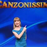 Milly Carlucci al photocall del programma Rai Canzonissima presso il Foro Italico