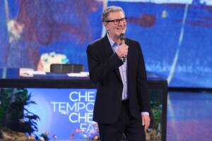 Fabio Fazio conduce il programma Che tempo che fa