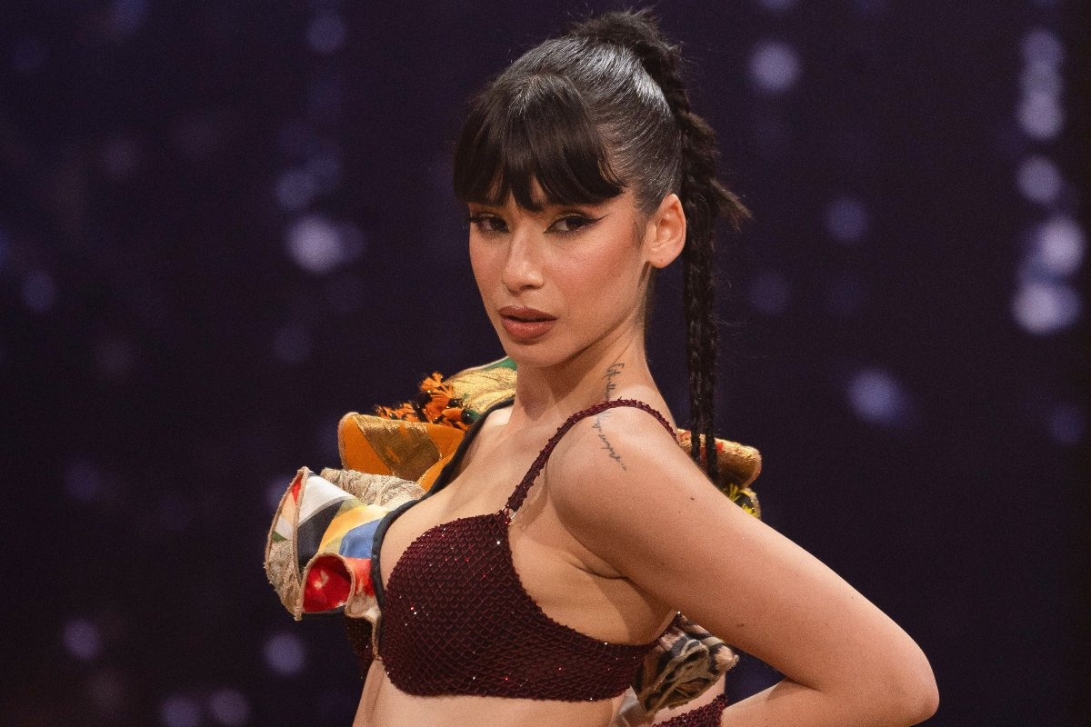 Martina Miliddi, celebre ballerina italiana, si esibisce durante il programma “Audiscion” su Rai 2