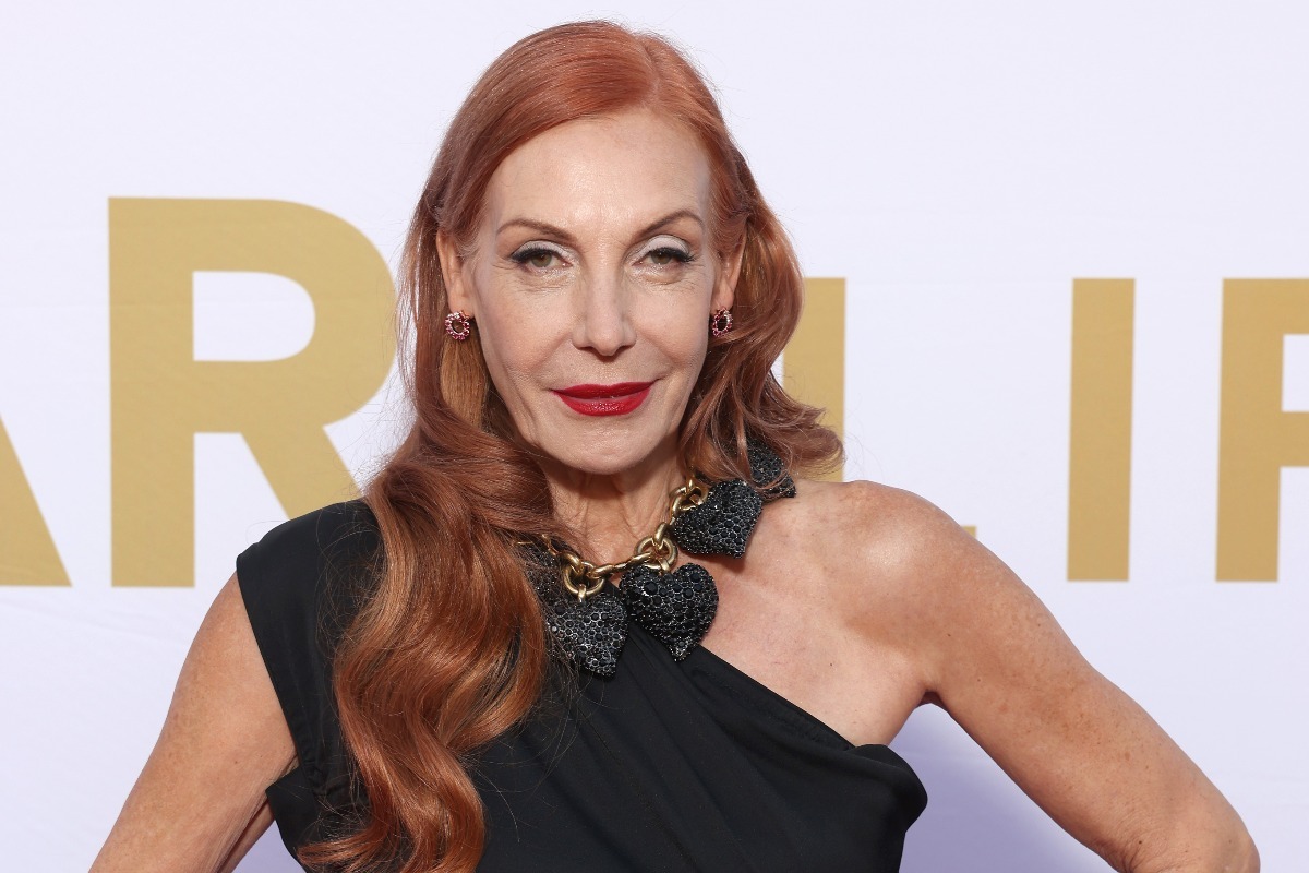 Ute Lemper arriva al gala amfAR di Salisburgo presso la Residenz
