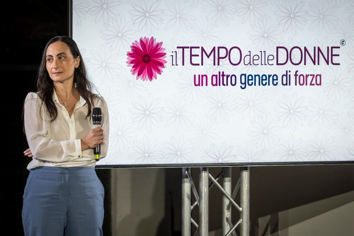 Viviana Mazza, la giornalista partecipa all'edizione del 2021 di "Il tempo delle donne" alla Triennale, 16 Settembre 2021, Milano, Italia. (Foto di Francesco Prandoni/Getty Images)