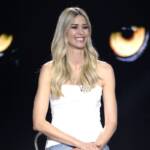 Elena Santarelli, nella foto, Mc Roma 25/04/2026 - trasmissione Rai Tv ‘Belve’ / foto Mario Cartelli/Image 