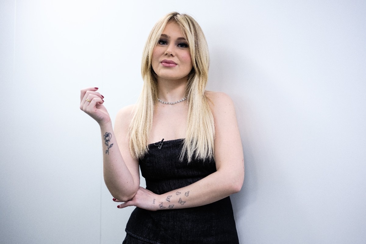 Jasmine Carrisi presenta il suo singolo 'Non Adesso' a Madrid il 17 febbraio 2025, Madrid, Spagna.