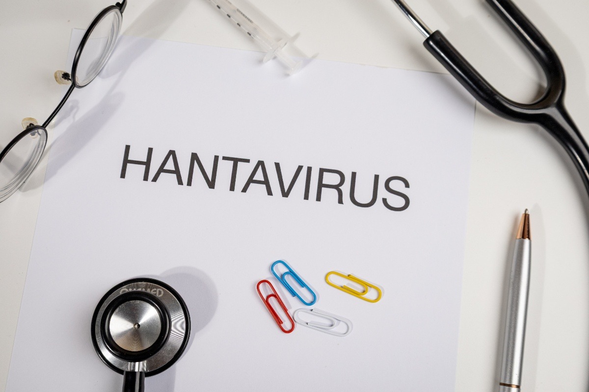La scritta Hantavirus