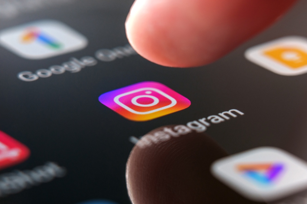L'icona dell'app di Instagram.