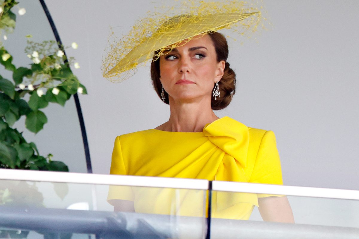 Kate Middleton durante la seconda giornata del Royal Ascot 2026