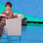 Orietta Berti durante la sua partecipazione a Che Tempo Che Fa