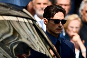 Pier Silvio Berlusconi durante i funerali di Stato di Silvio Berlusconi