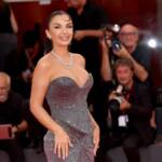 Elettra Lamborghini sul red carpet del "Diva E Donna Award" durante l'82ª Mostra Internazionale d'Arte Cinematografica di Venezia