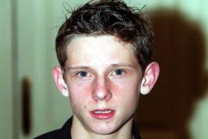 Jamie Bell, protagonista del film Billy Elliot, ai British Academy Children's Film and Television Awards di Park Lane, Londra
