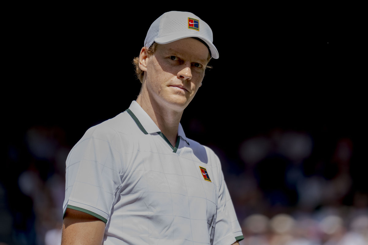 Jannik Sinner a Wimbledon 2026