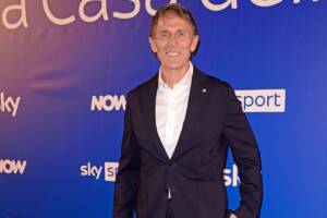 Stefano Meloccaro durante il photocall di presentazione della stagione estiva di Sky