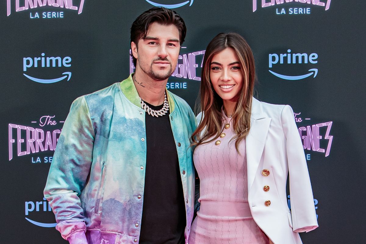 Andrea Damante ed Elisa Visari alla presentazione della seconda stagione di The Ferragnez