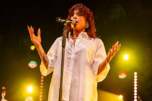 Angelina Mango si esibisce all'Auditorium Parco della Musica