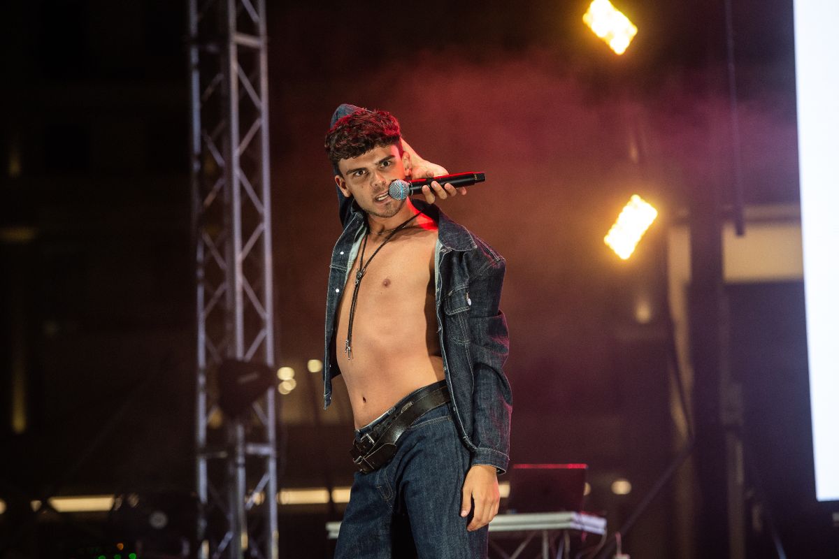 Clemente Mezzacapo, in arte Klem, sul palco di Pitti Pizza & Friends 2025