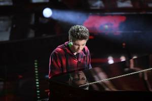 Emanuele Fasano partecipa alla serata finale del 67° Festival di Sanremo 2017