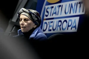 Emma Bonino all'evento degli Stati Uniti d'Europa