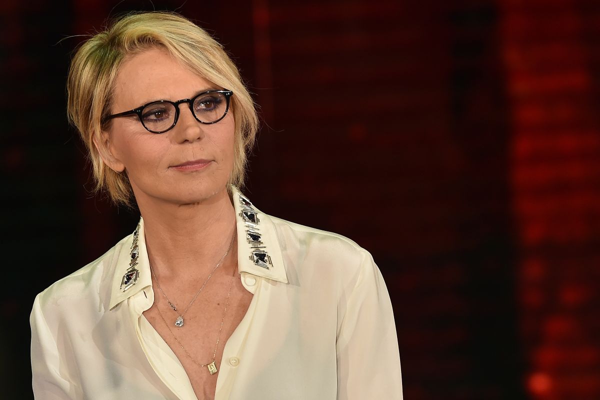 Maria De Filippi ospite della trasmissione televisiva Che Tempo Che Fa