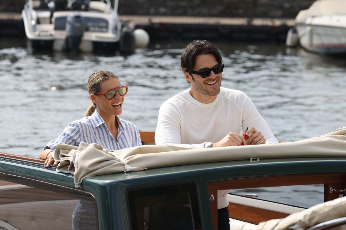 Michelle Hunziker e Giulio Berruti avvistati insieme a Como