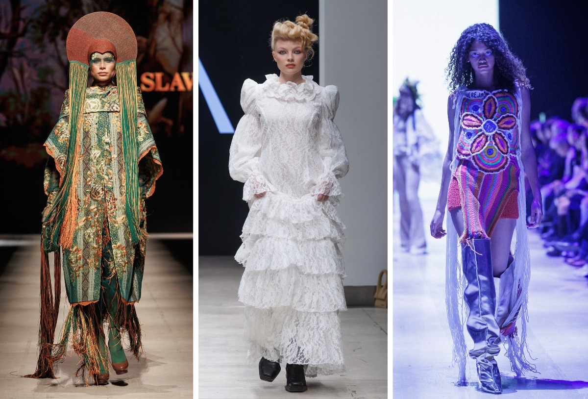 Slava Zaitsev, Alena Musaeva, Vereja alla Moscow Fashion Week